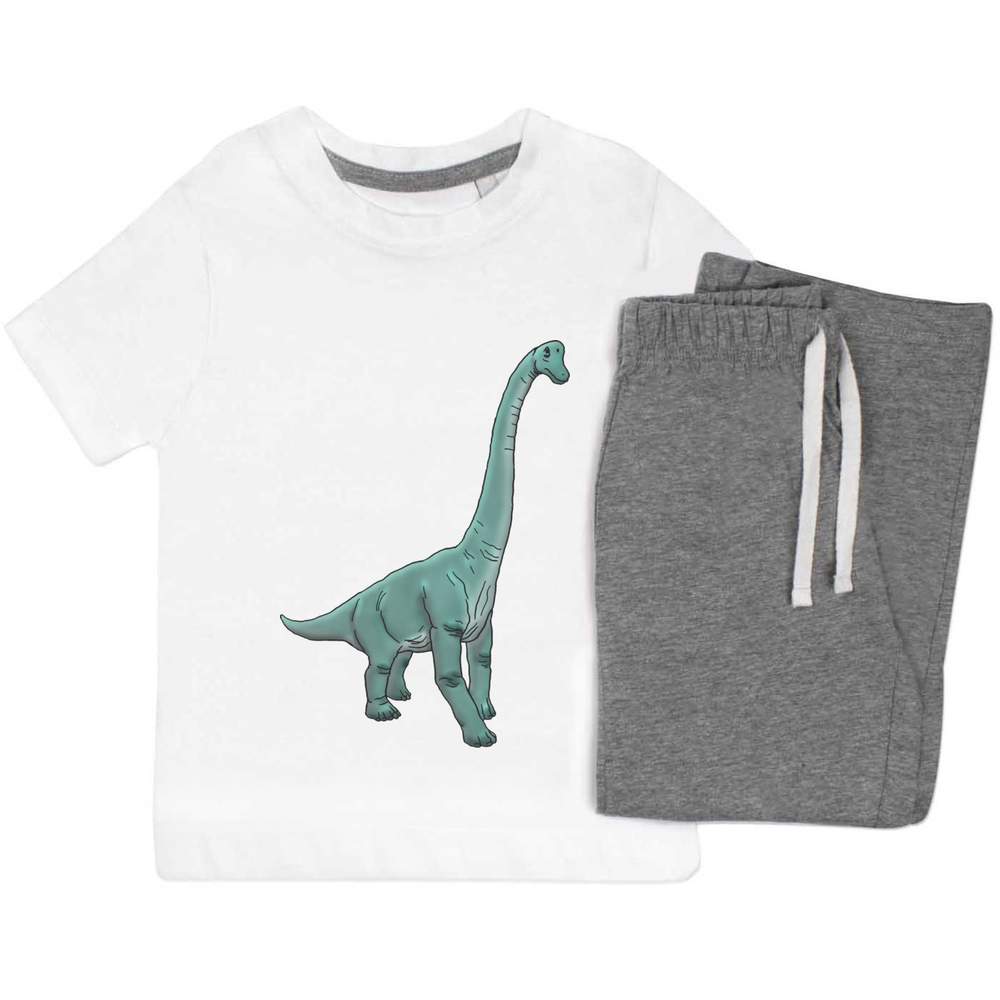 'Brachiosaurus' Kids Nightwear / Pyjama Set (KP028655)