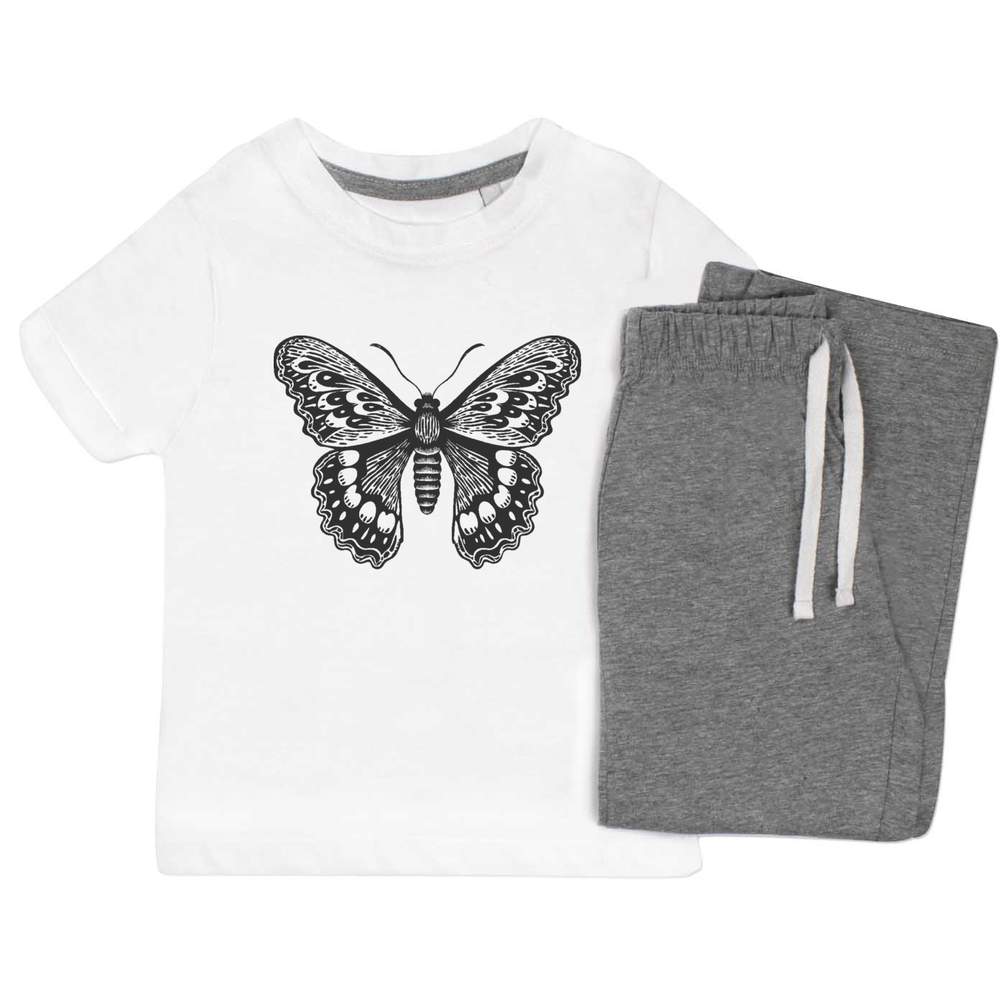 'moth' Kids Nightwear / Pyjama Set (KP042625)