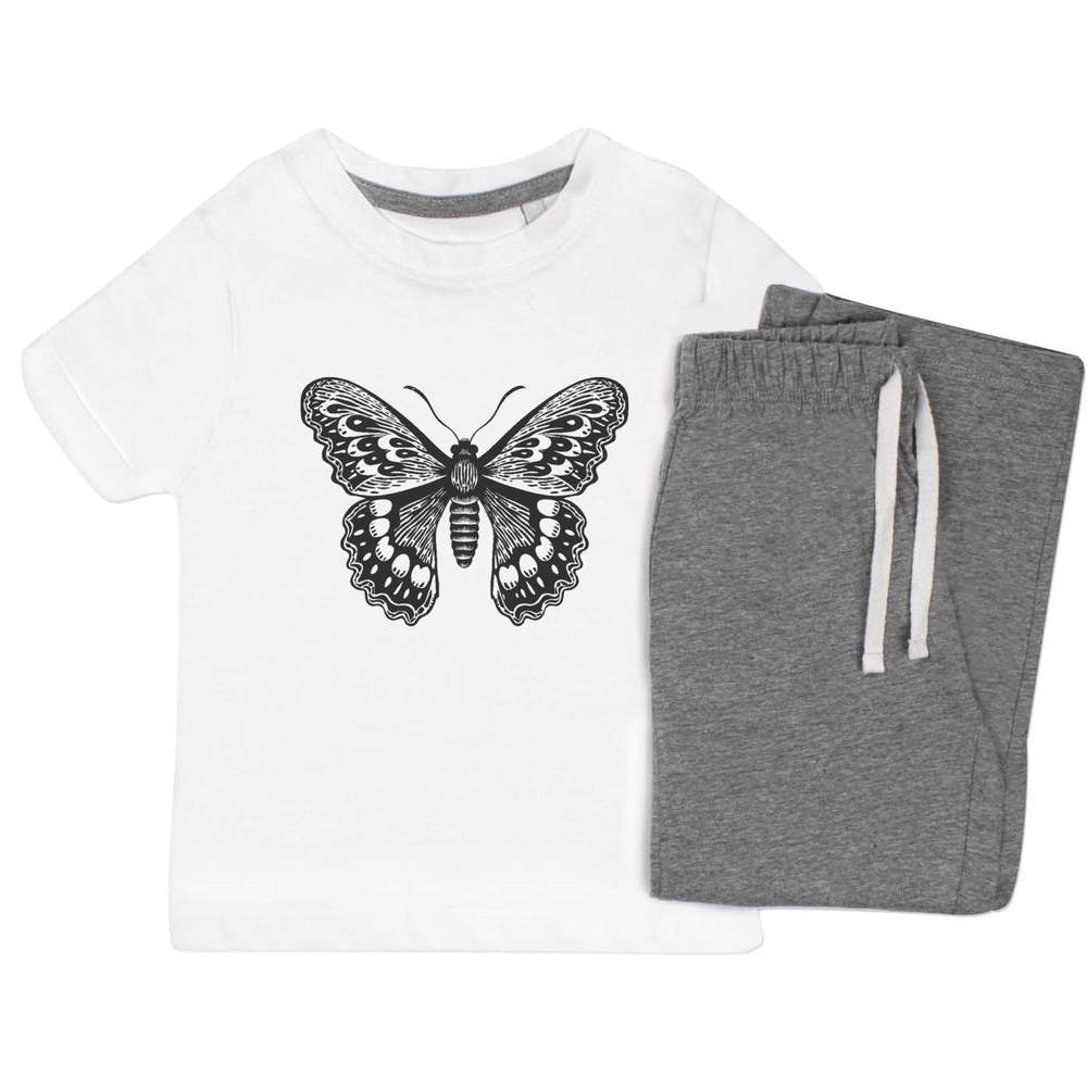 'moth' Kids Nightwear / Pyjama Set (KP042625)
