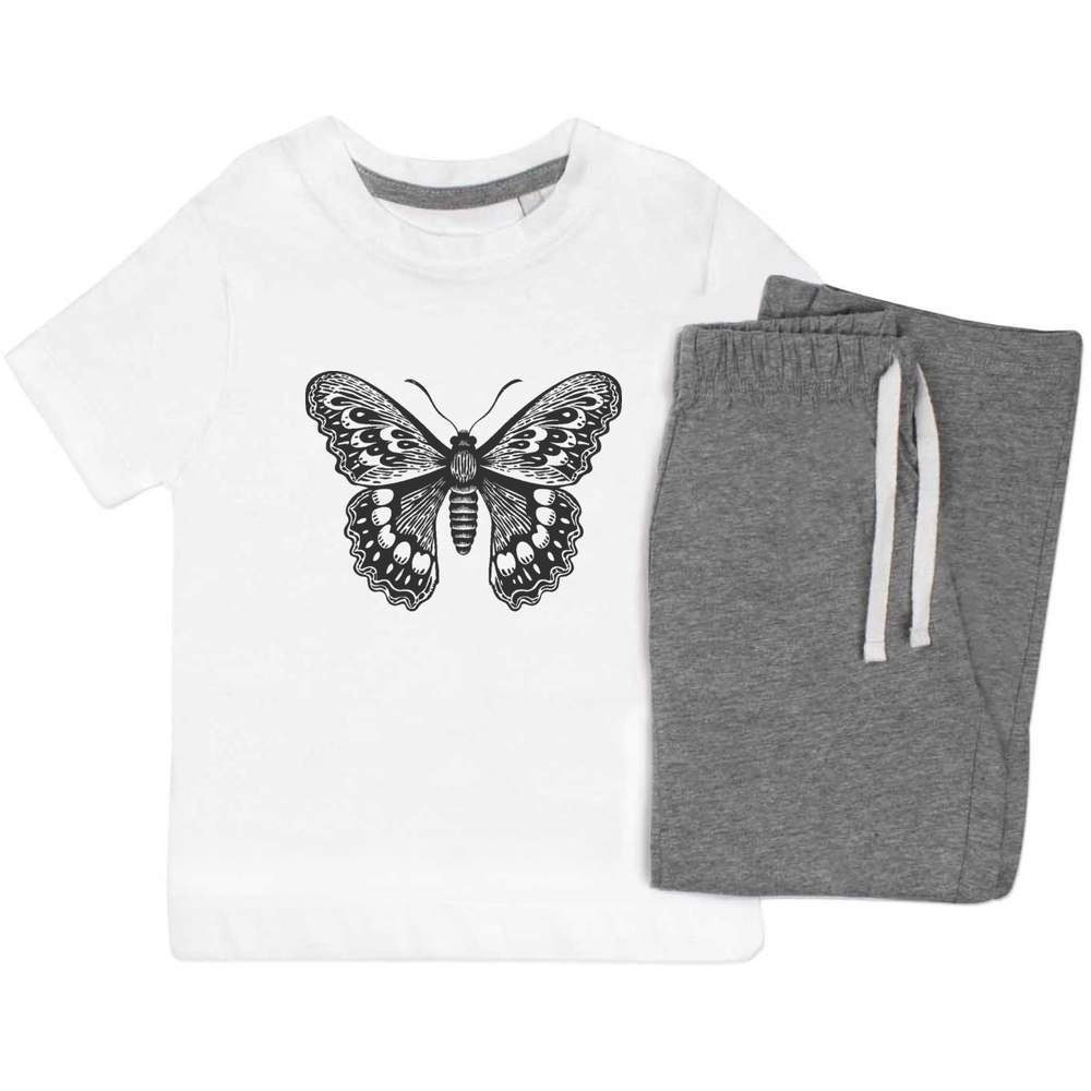 'moth' Kids Nightwear / Pyjama Set (KP042625)