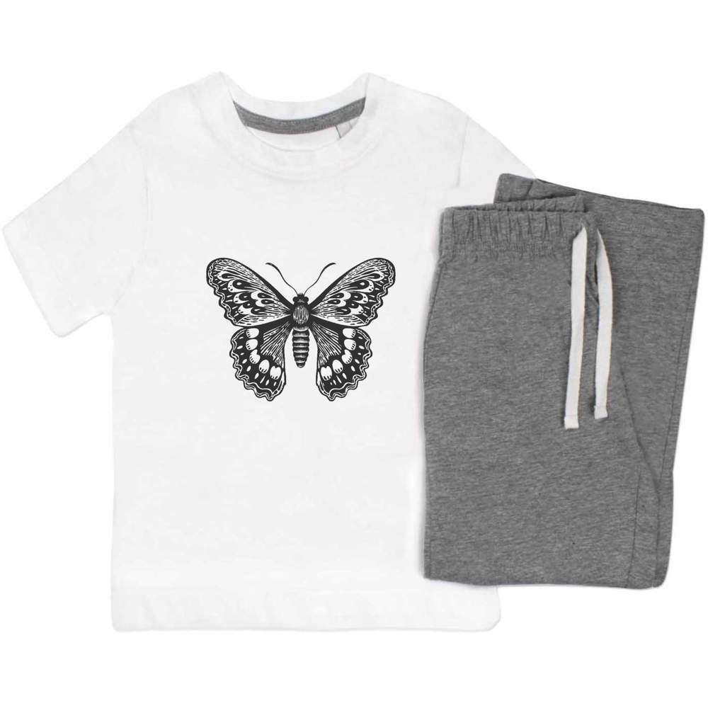 'moth' Kids Nightwear / Pyjama Set (KP042625)