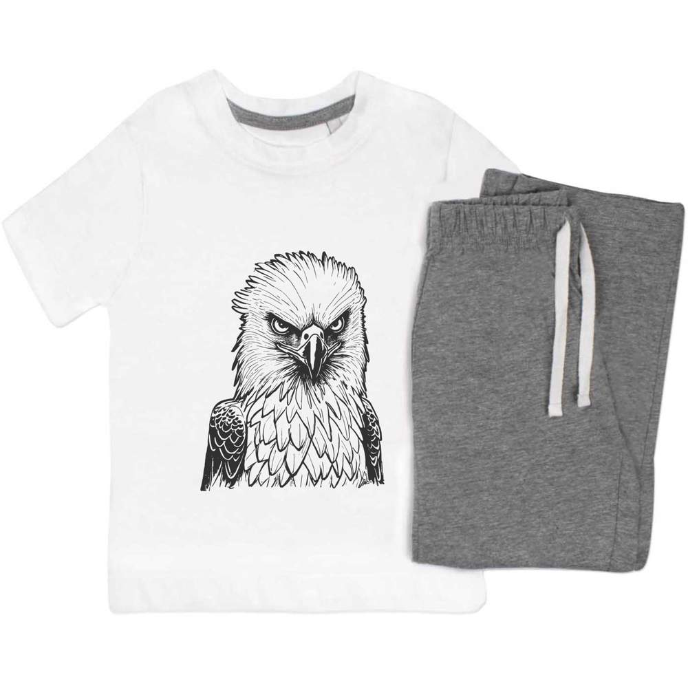 'Philippine Eagle' Kids Nightwear / Pyjama Set (KP048242)