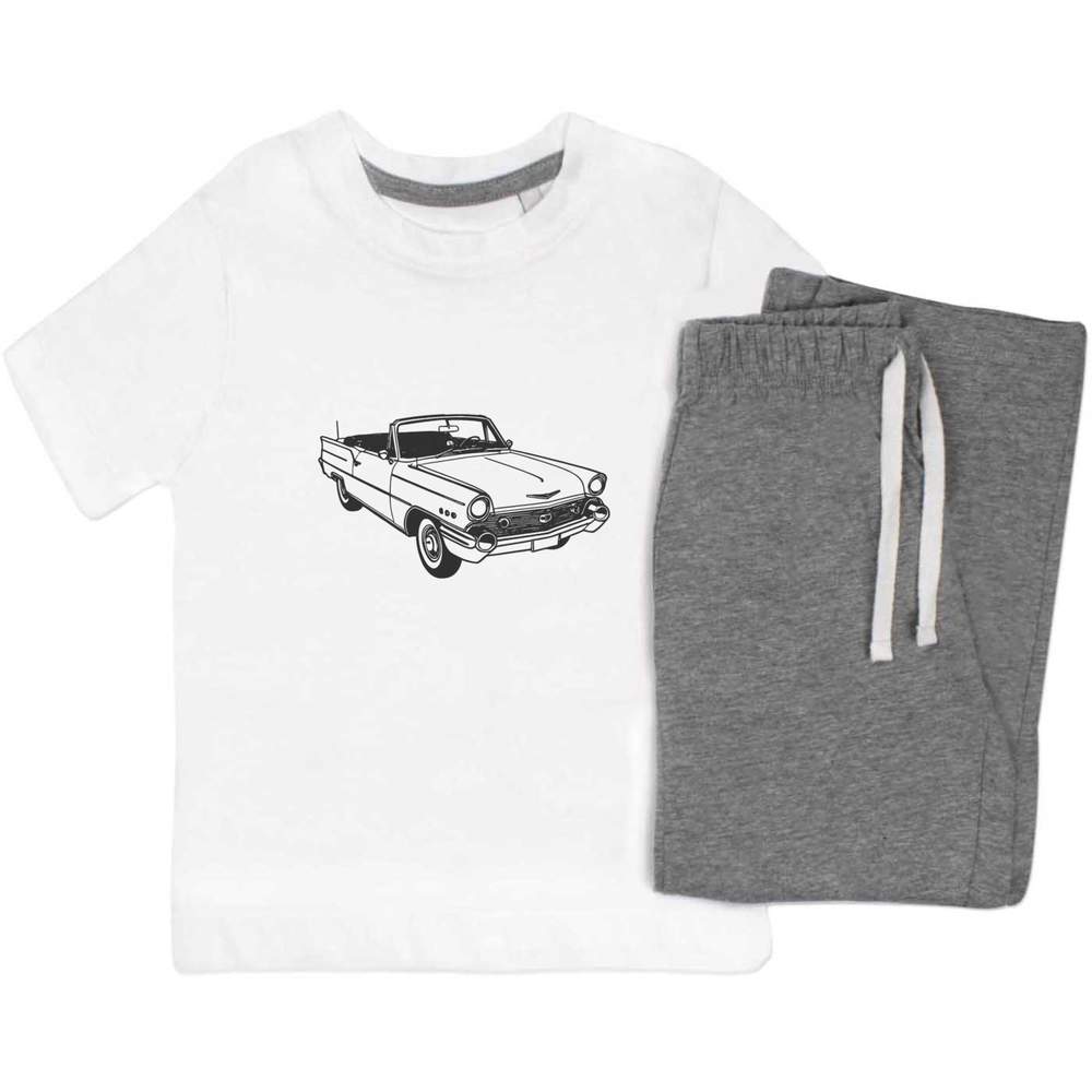 'Retro Convertible' Kids Nightwear / Pyjama Set (KP050077)