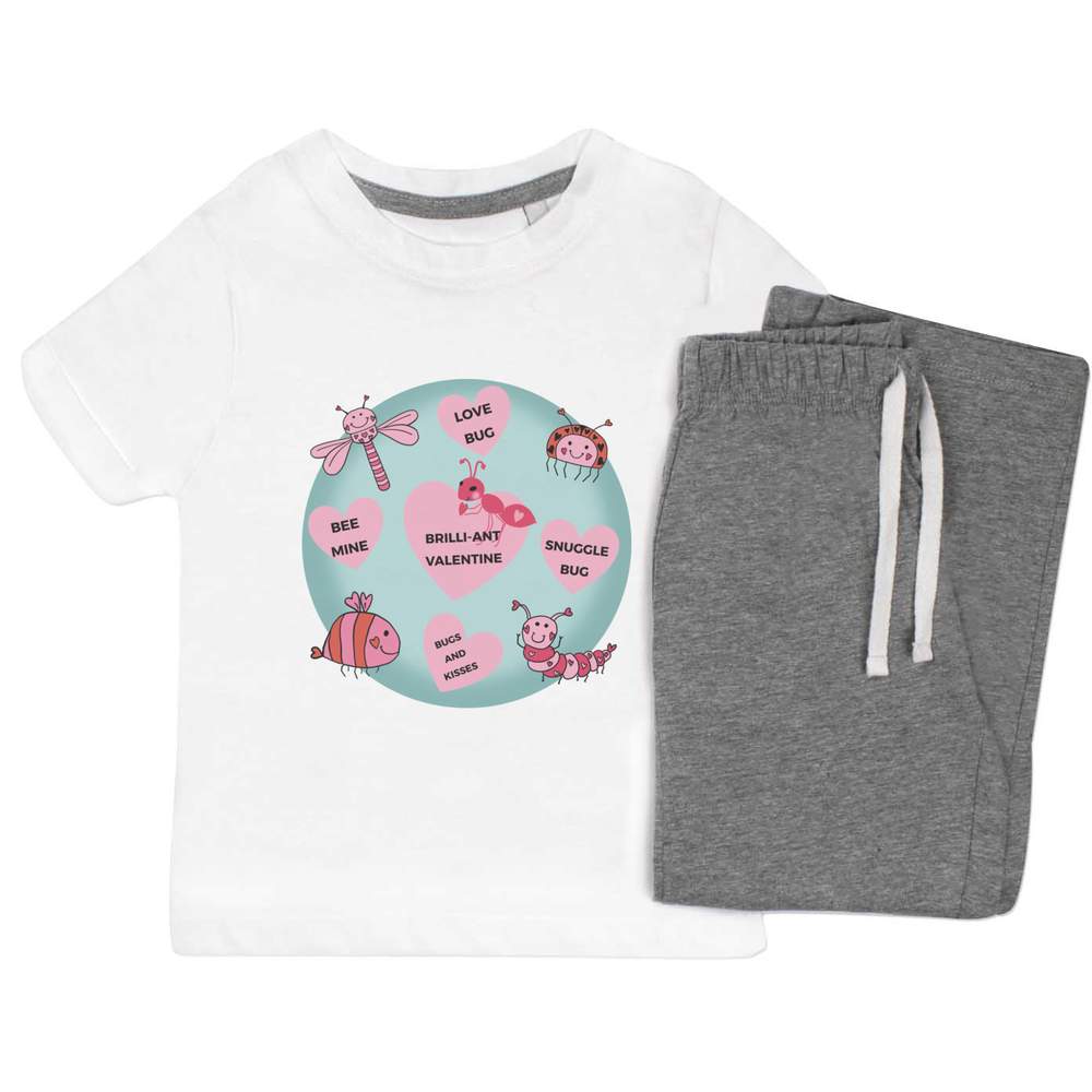 'Love Bugs' Kids Nightwear / Pyjama Set (KP052302)
