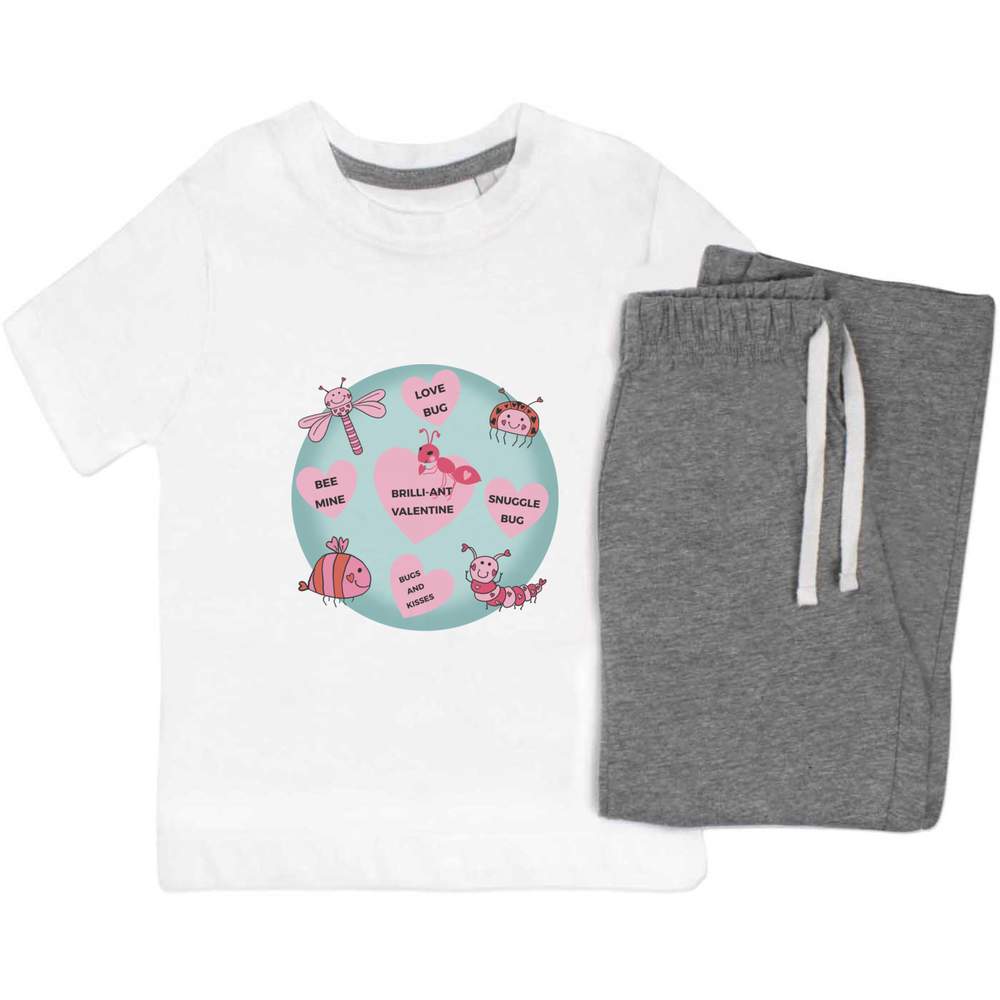 'Love Bugs' Kids Nightwear / Pyjama Set (KP052302)