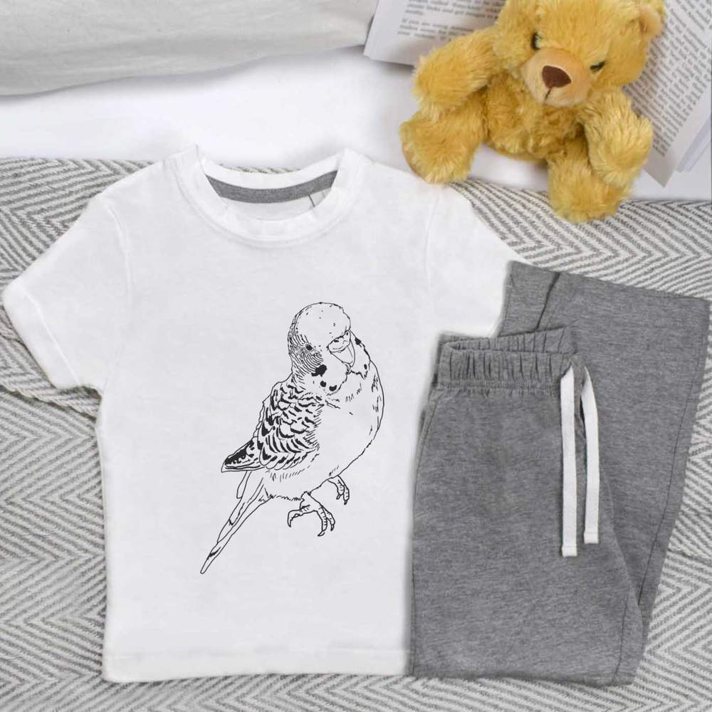 'Budgie' Kids Nightwear / Pyjama Set (KP026870)