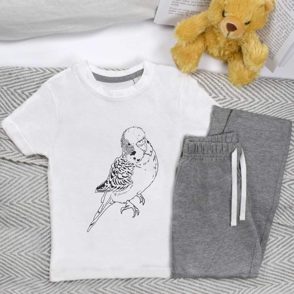 'Budgie' Kids Nightwear / Pyjama Set (KP026870)