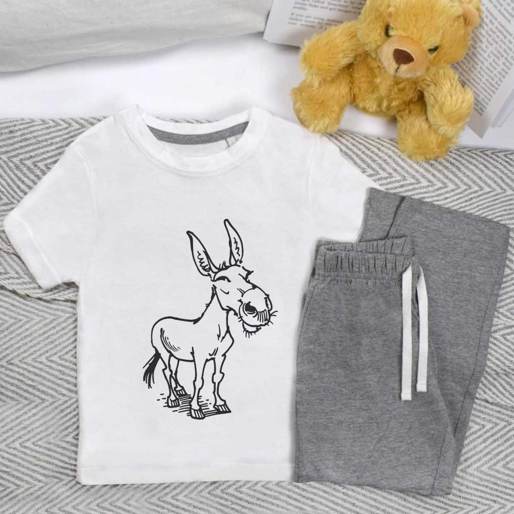 'Donkey' Kids Nightwear / Pyjama Set (KP034332)