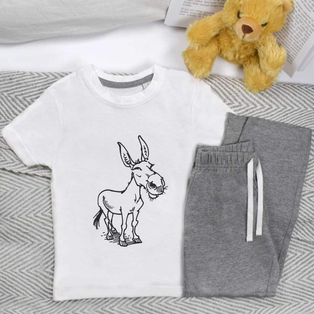 'Donkey' Kids Nightwear / Pyjama Set (KP034332)