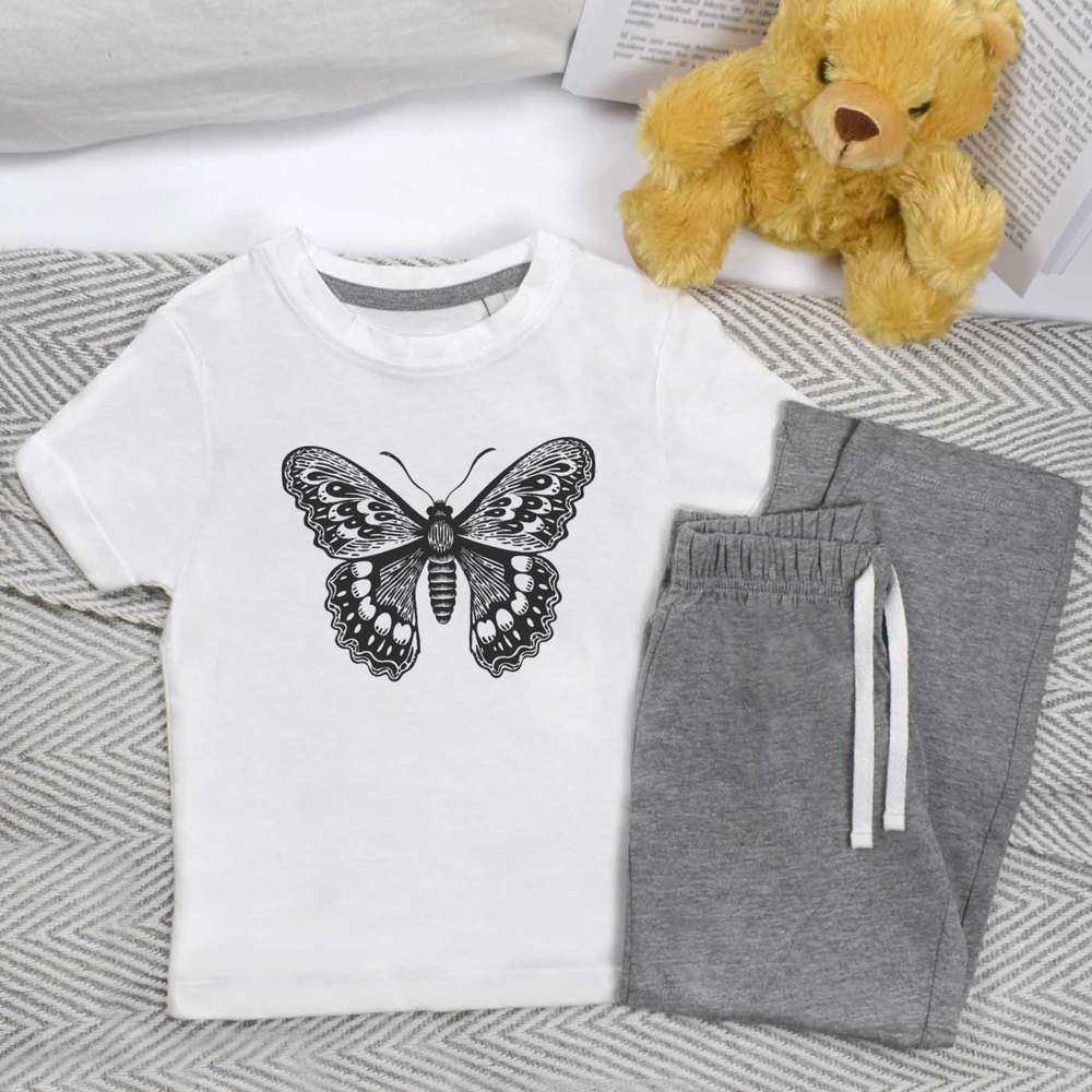 'moth' Kids Nightwear / Pyjama Set (KP042625)