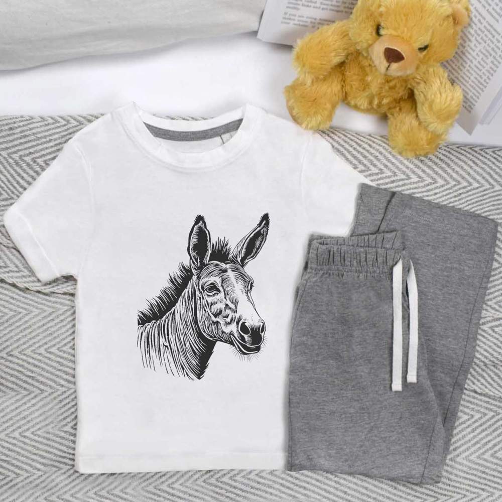 'Donkey ' Kids Nightwear / Pyjama Set (KP042834)