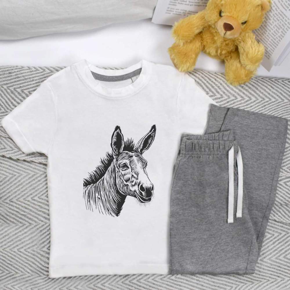 'Donkey ' Kids Nightwear / Pyjama Set (KP042834)