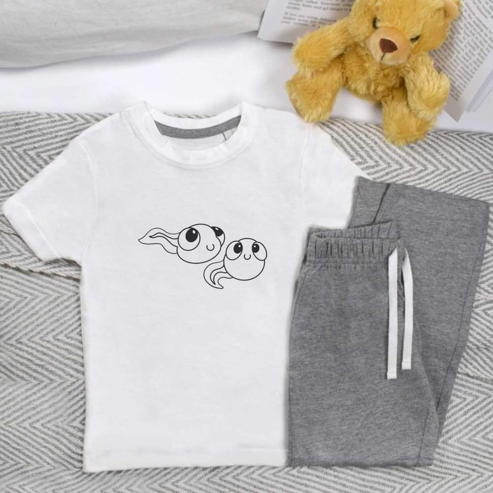 'Cute Tadpoles' Kids Nightwear / Pyjama Set (KP048753)