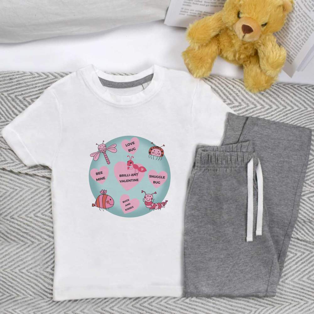 'Love Bugs' Kids Nightwear / Pyjama Set (KP052302)