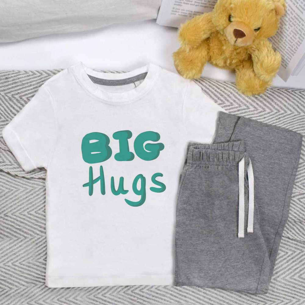 'Big Hugs' Kids Nightwear / Pyjama Set (KP053300)