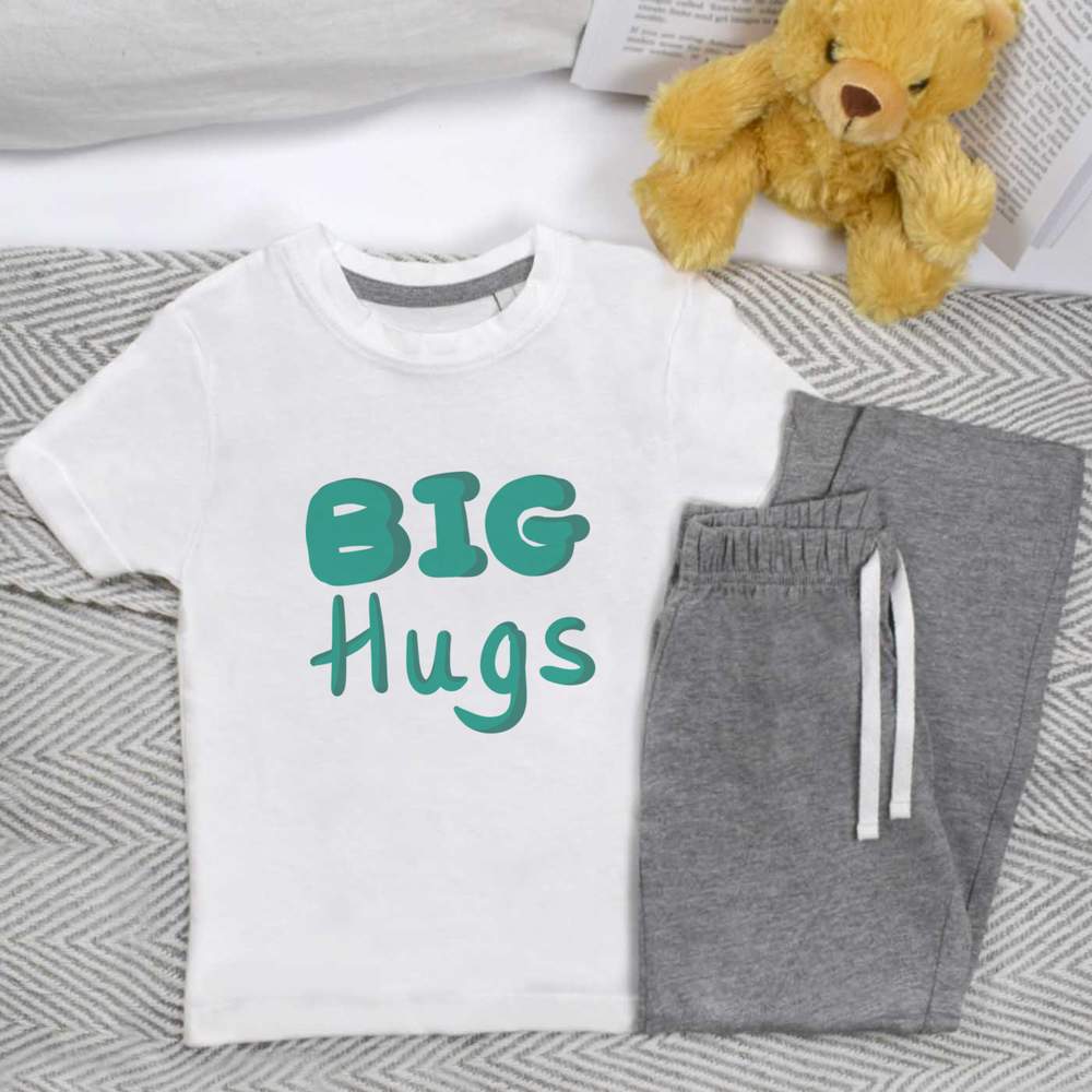 'Big Hugs' Kids Nightwear / Pyjama Set (KP053300)