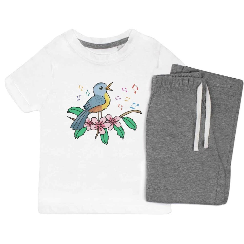 'Songbird' Kids Nightwear / Pyjama Set (KP045068)