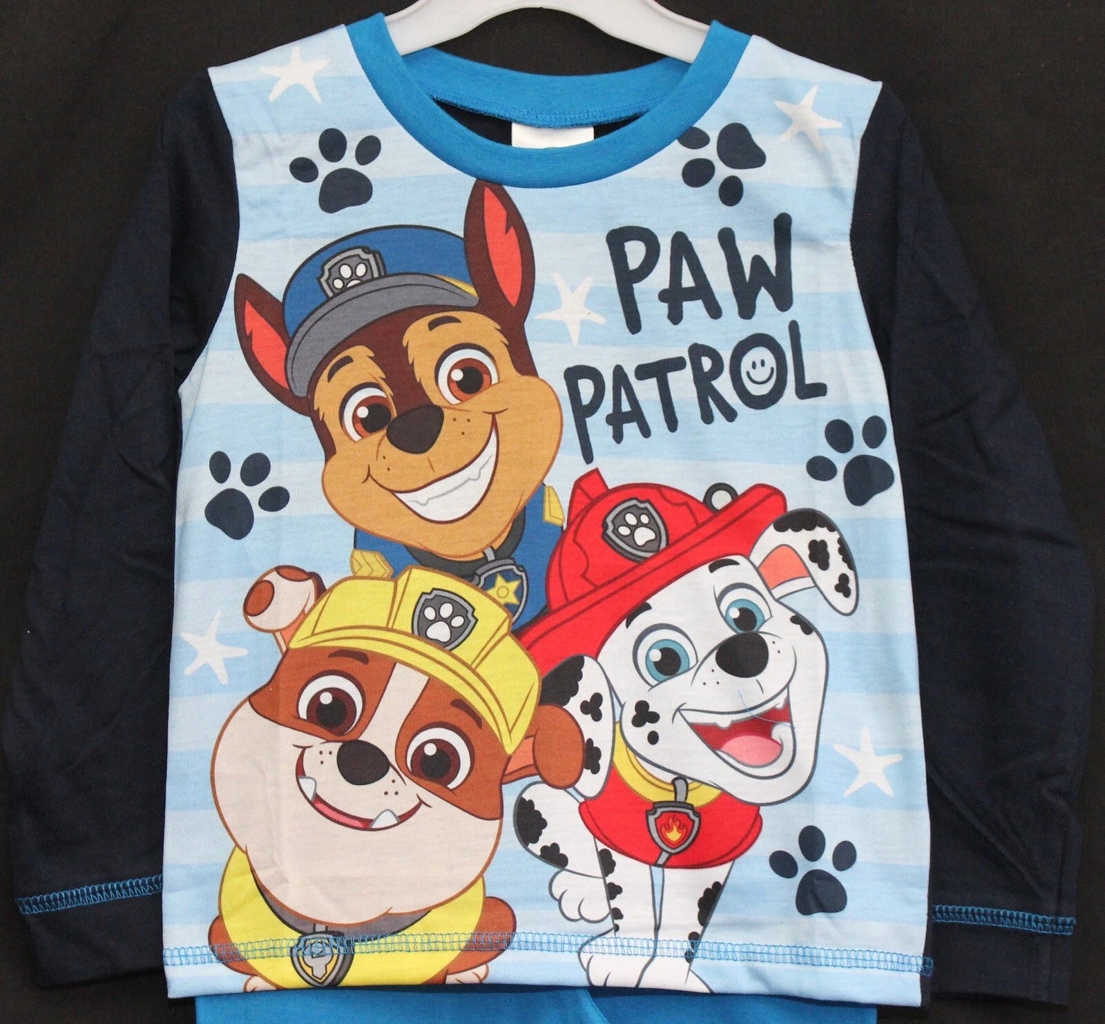 PAW PATROL Boy's Pyjamas/ RUBBLE, CHASE & MARSHALL PJs Sizes 18 months-5 years