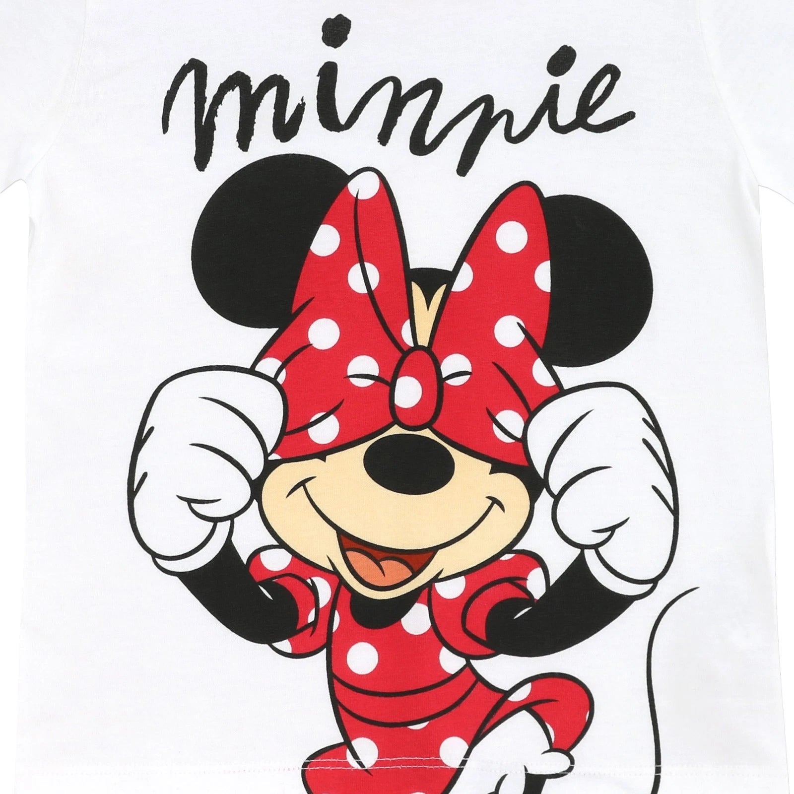 Minnie Mouse Disney Pyjamas Kids Girls 18 24 Months 3 4 5 6 7 8 Years PJs Dots