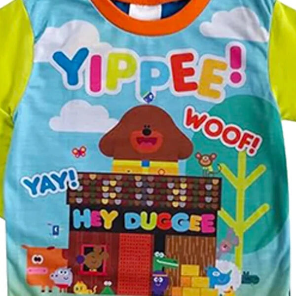 Boys Hey Duggee Pyjamas Pajamas YIPPEE Character Pjs 18 Months to 5 Years