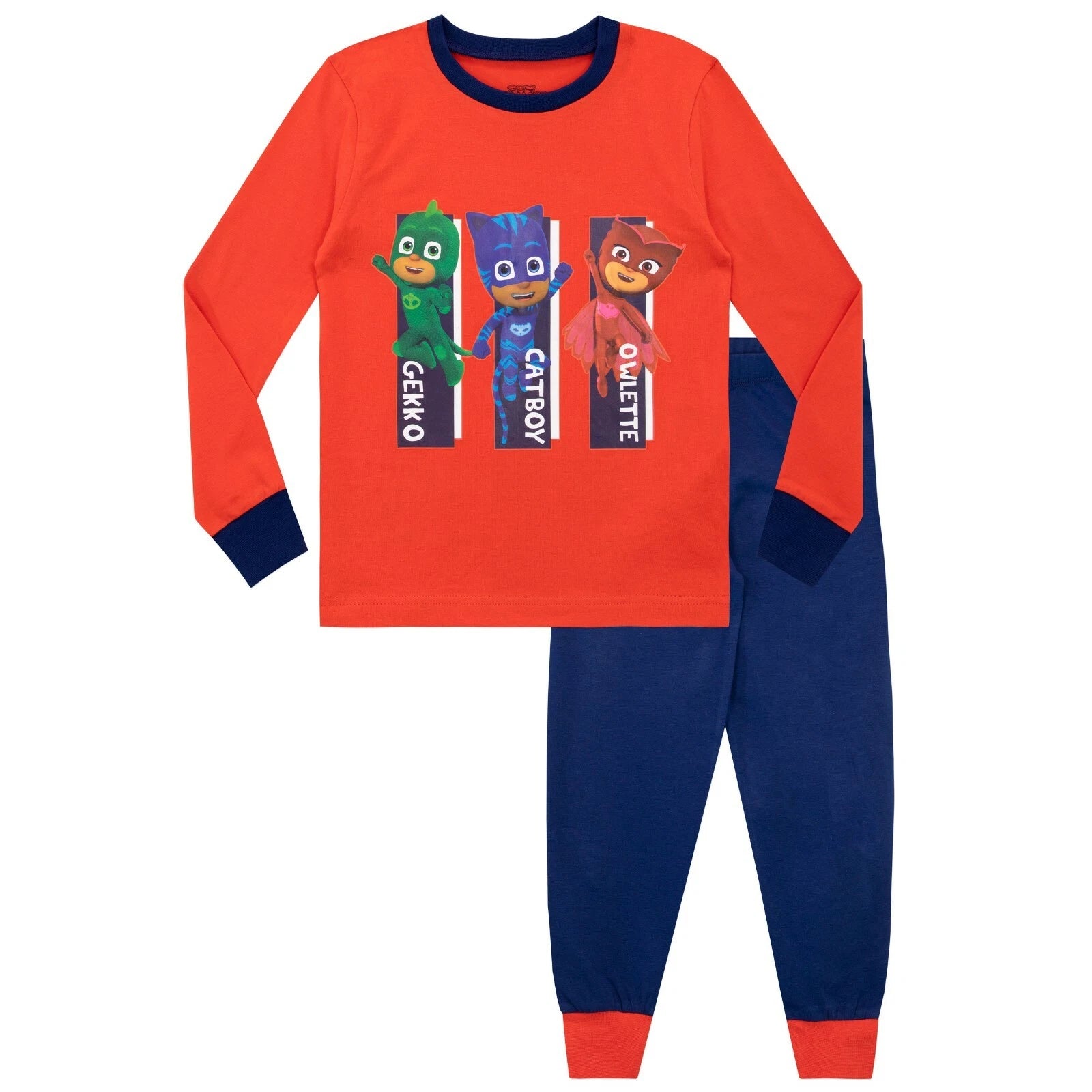PJ Masks Catboy, Owlette Gekko PJs Kids Boys Pyjamas Loungewear PJs Pyjama Set