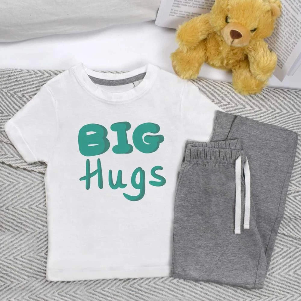 'Big Hugs' Kids Nightwear / Pyjama Set (KP053300)