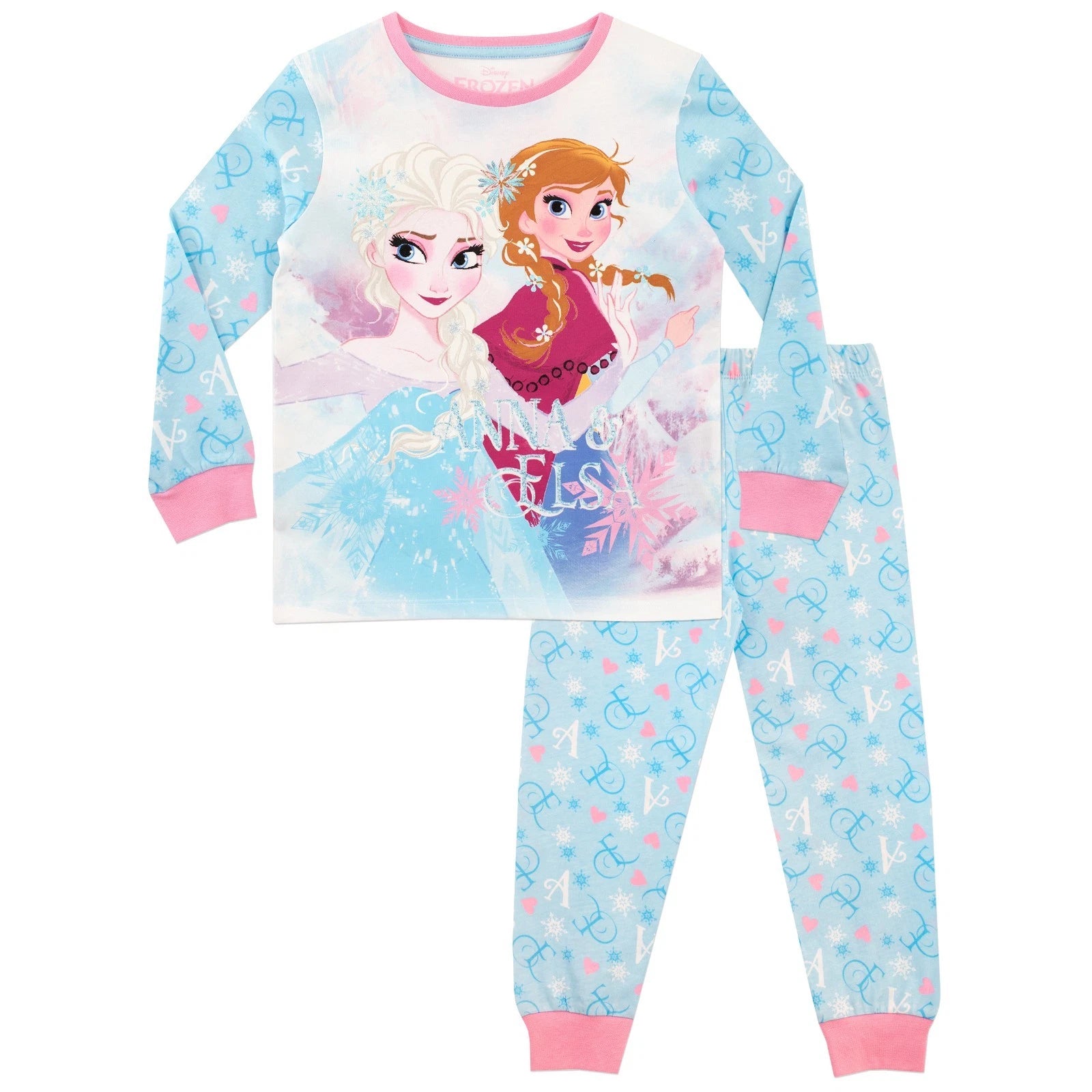 Frozen Pyjamas Toddlers Baby Kids Girls 18 24 Months 2 3 4 5 6 7 8 9 10 Years