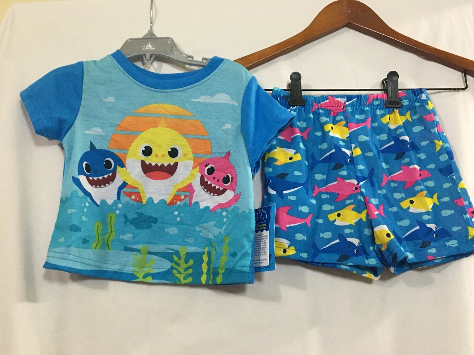 Nickelodeon Baby Shark 2 pc Pajamas Set Toddler short sleeve top & shorts U Pick