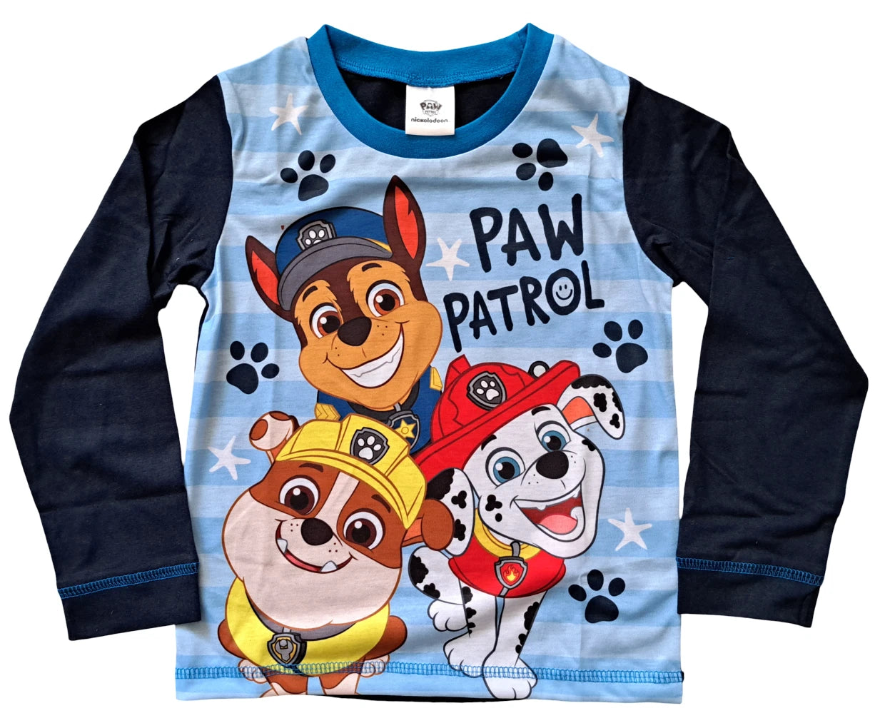 Boys Paw Patrol Pyjamas. Rubble, Chase and Marshall. Ages 18 months to 5 years