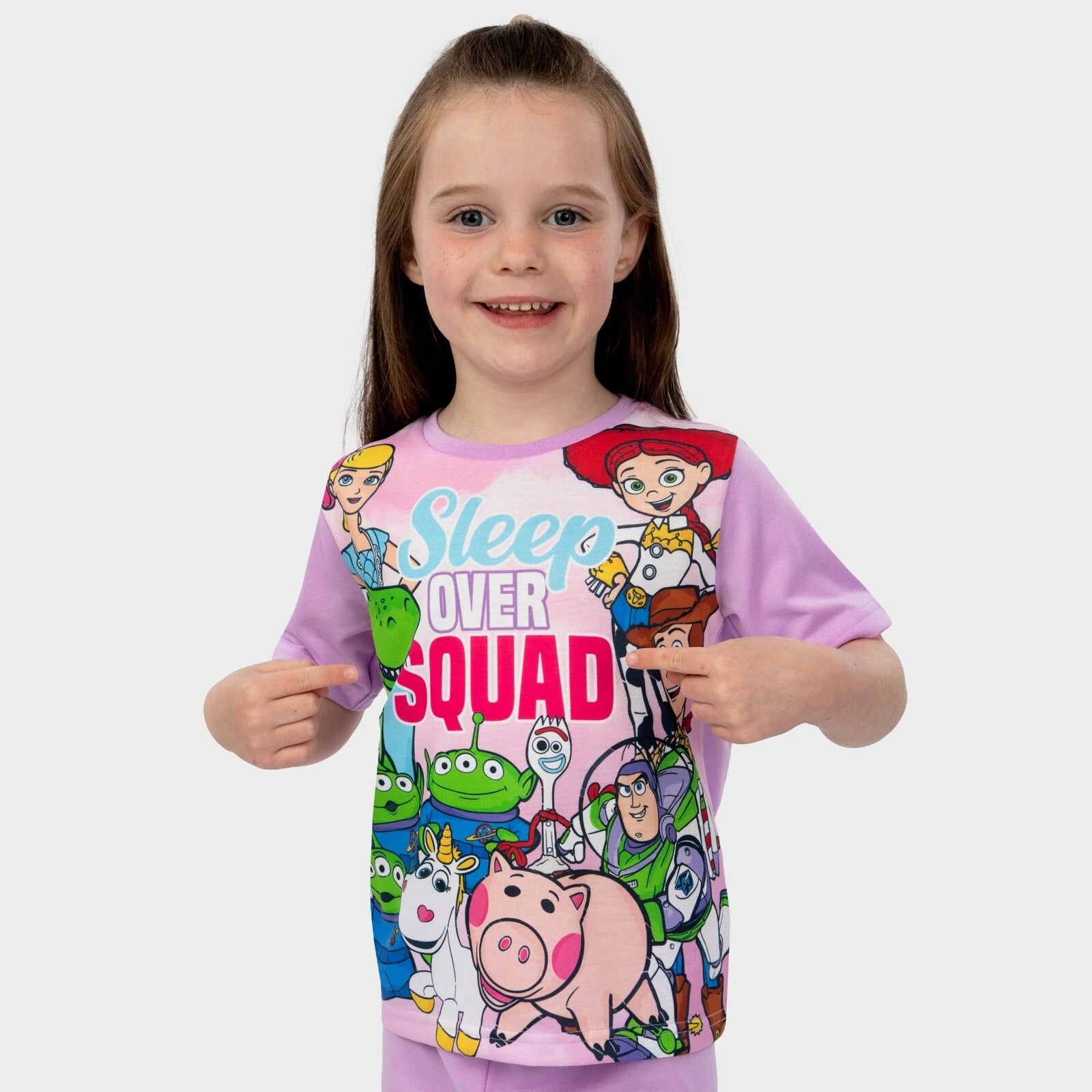 Disney Toy Story Pyjamas | Girls Toy Story Pjs | Sleep Over Squad Pyjamas