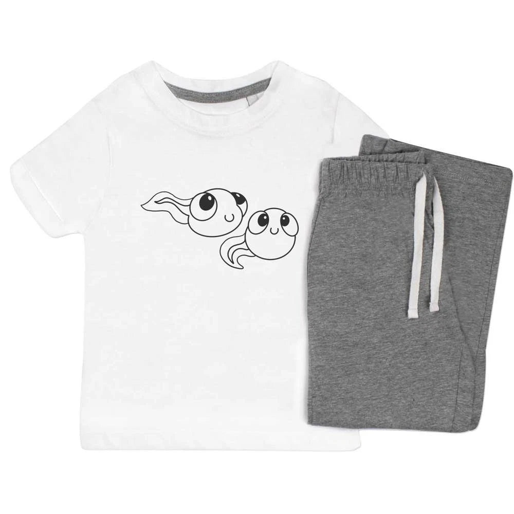 'Cute Tadpoles' Kids Nightwear / Pyjama Set (KP048753)