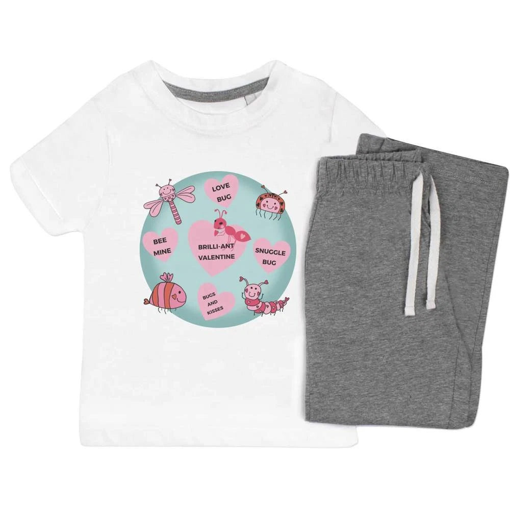 'Love Bugs' Kids Nightwear / Pyjama Set (KP052302)
