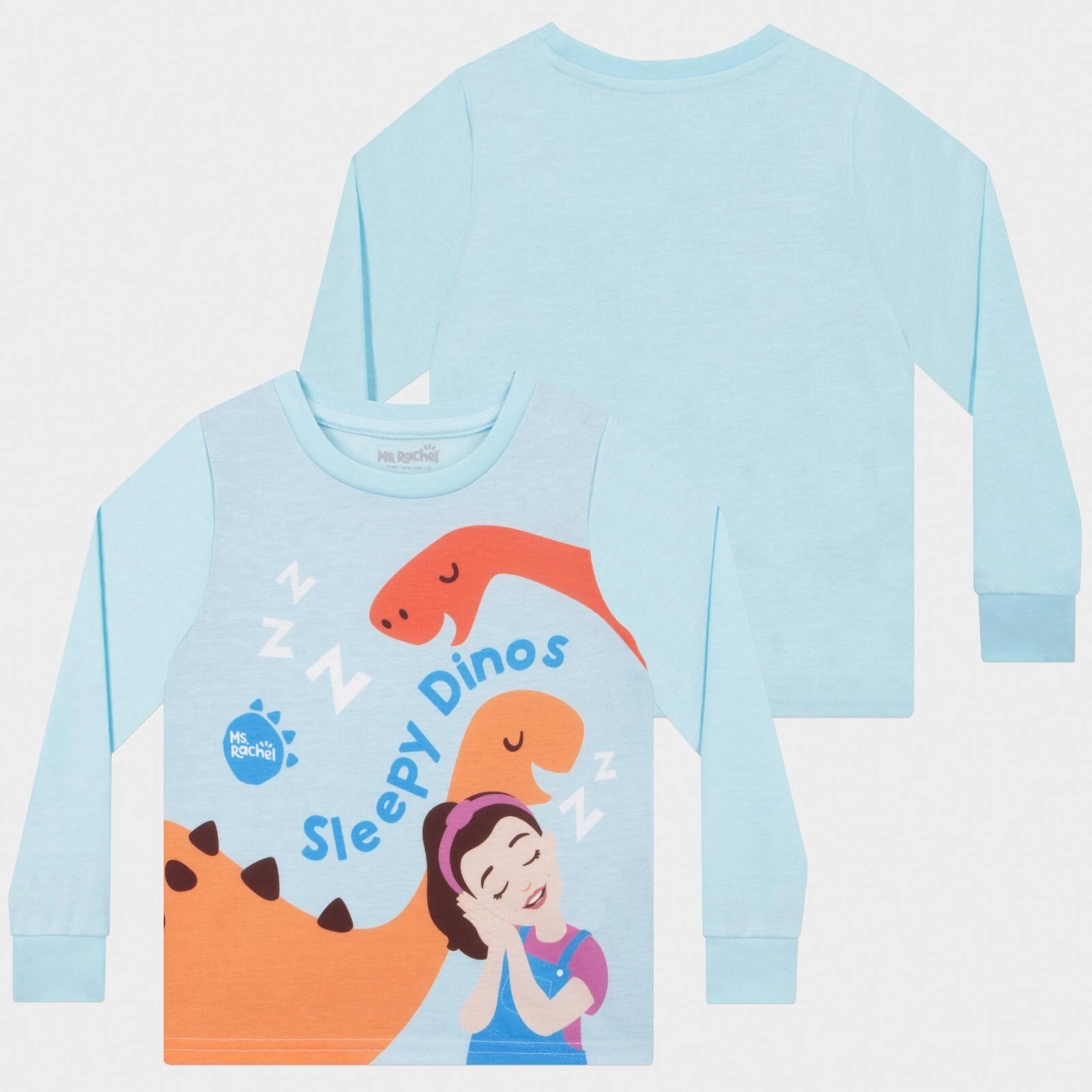 Ms. Rachel Pyjamas | Boys Dinosaur Pyjama Set | Long Sleeve Boys Pjs | Dino Pjs