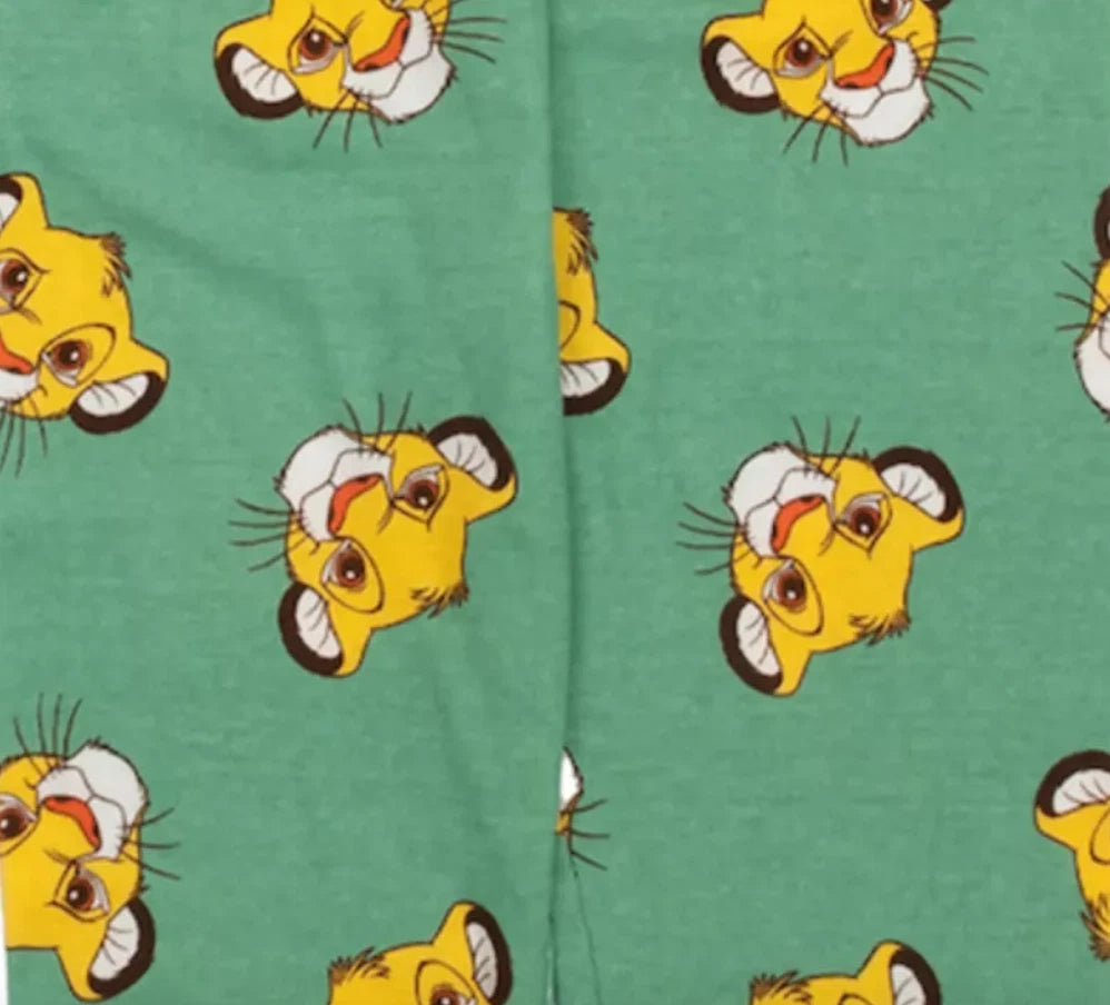 Disney Lion King Pajamas Set Toddler 2T 3T 4T 5T Simba Pumba Timon Cotton Boys