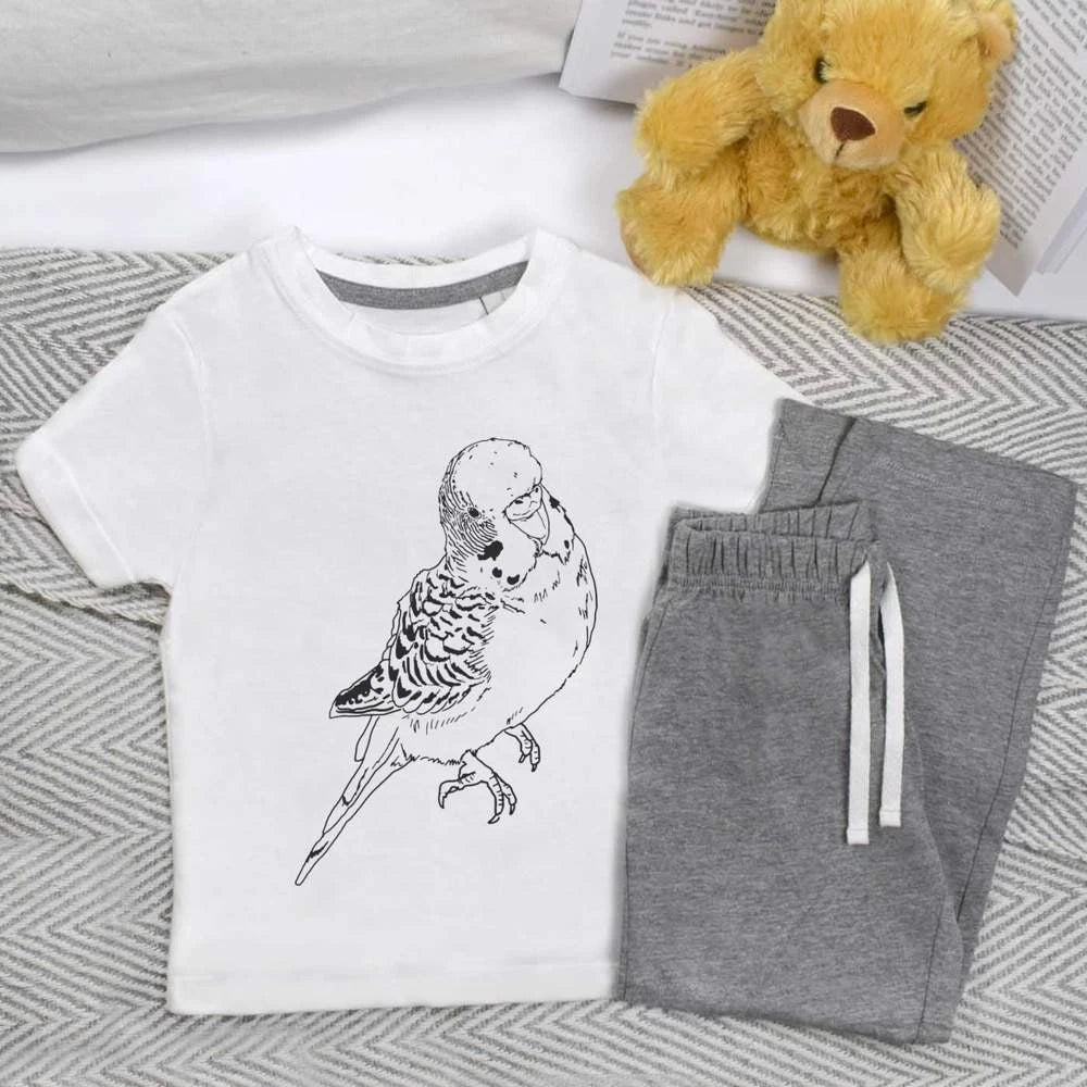 'Budgie' Kids Nightwear / Pyjama Set (KP026870)