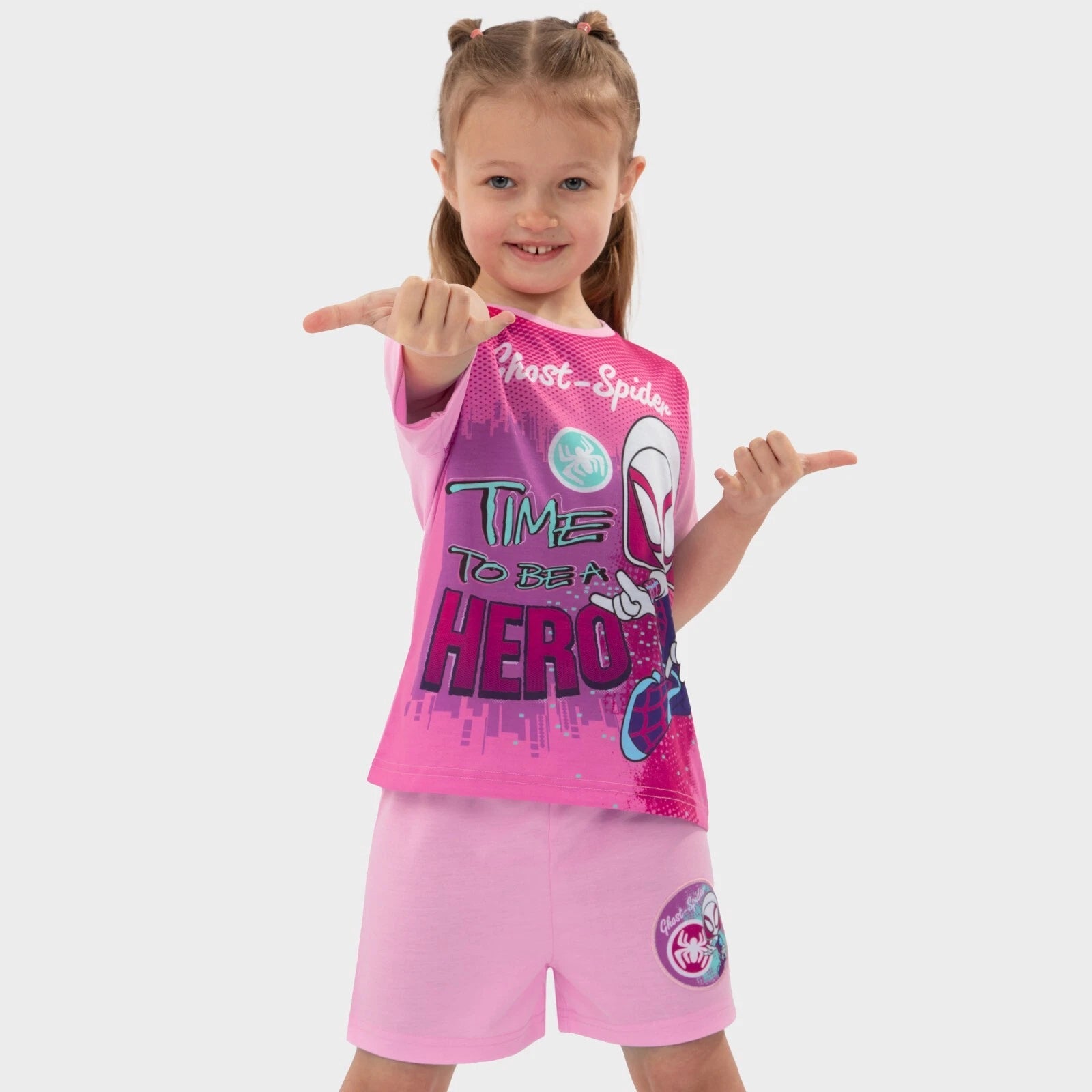 Marvel Pyjamas | Spidey And His Amazing Friends Girls Pyjamas | Ghost Spider Pjs