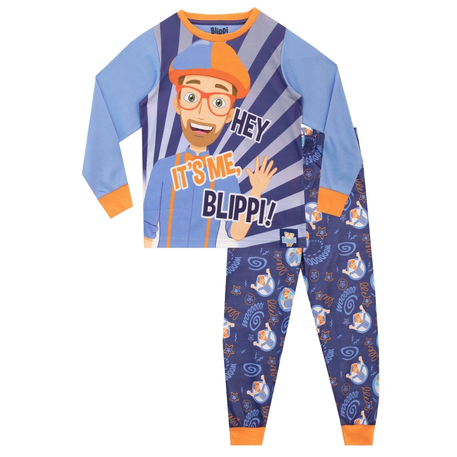 Blippi PJs Kids Boys Pyjamas Loungewear Pyjama Set PJs Set Long Pyjamas Set