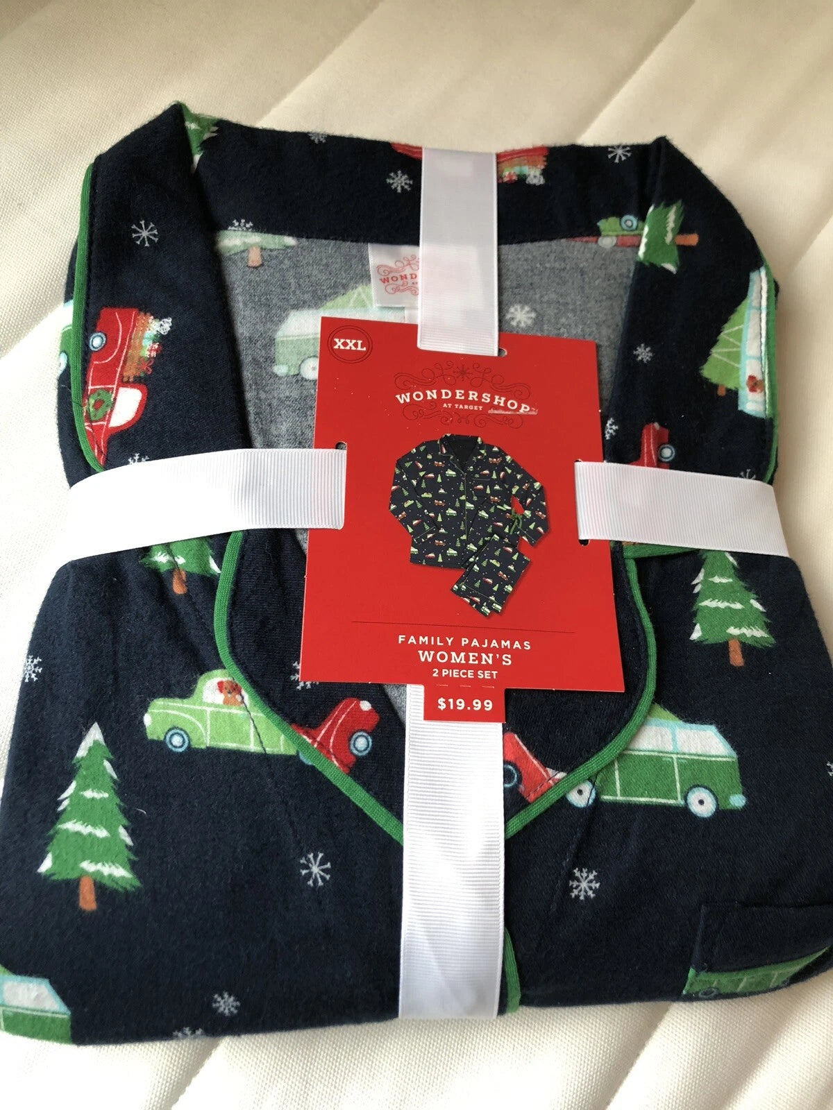 WONDERSHOP Kids' Family Toddler 2 Piece Pajamas Set Christmas