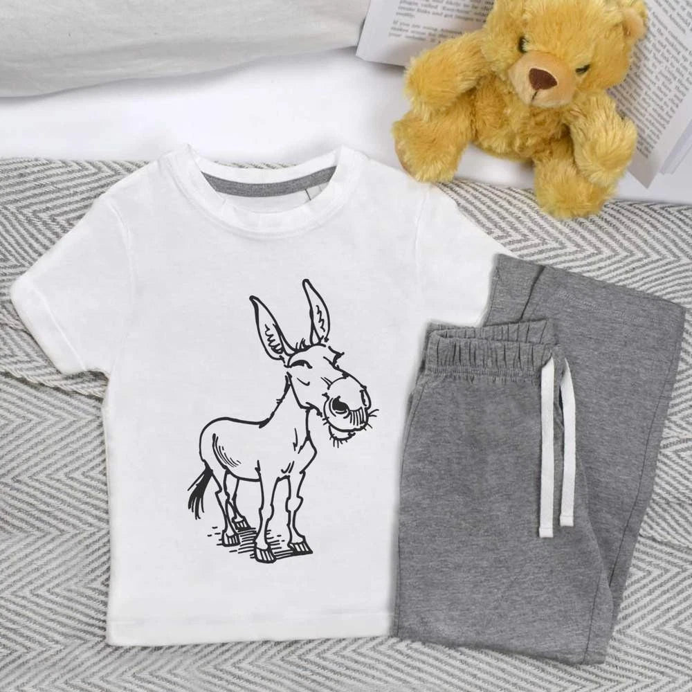 'Donkey' Kids Nightwear / Pyjama Set (KP034332)