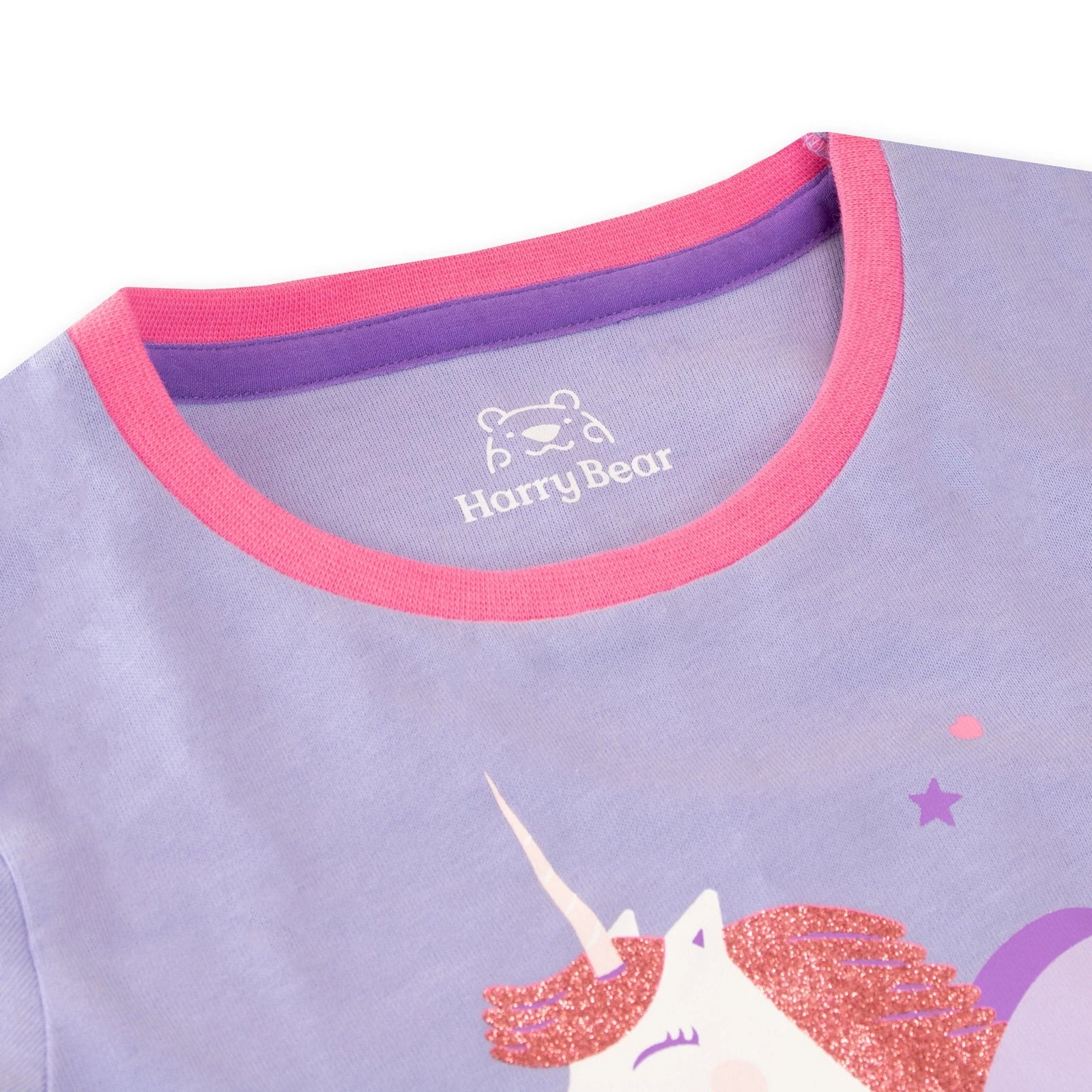 Inspirational Unicorn Pyjamas Kids Girls 18 24 Months 2 3 4 5 6 Years Purple