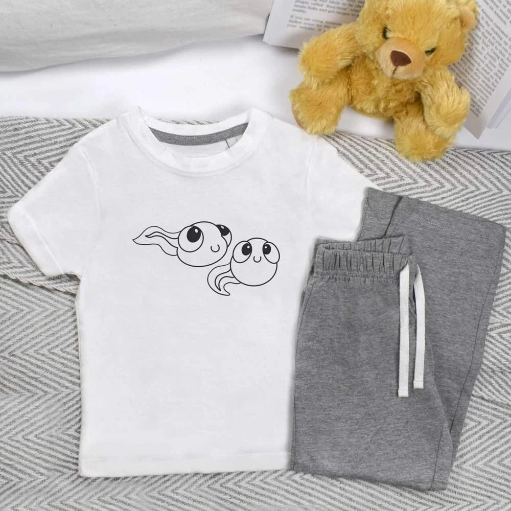 'Cute Tadpoles' Kids Nightwear / Pyjama Set (KP048753)