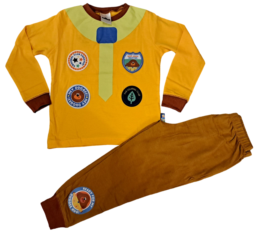 Boys Hey Duggee Dress Up Novelty Pyjamas. Age 18 Months To 5 Years
