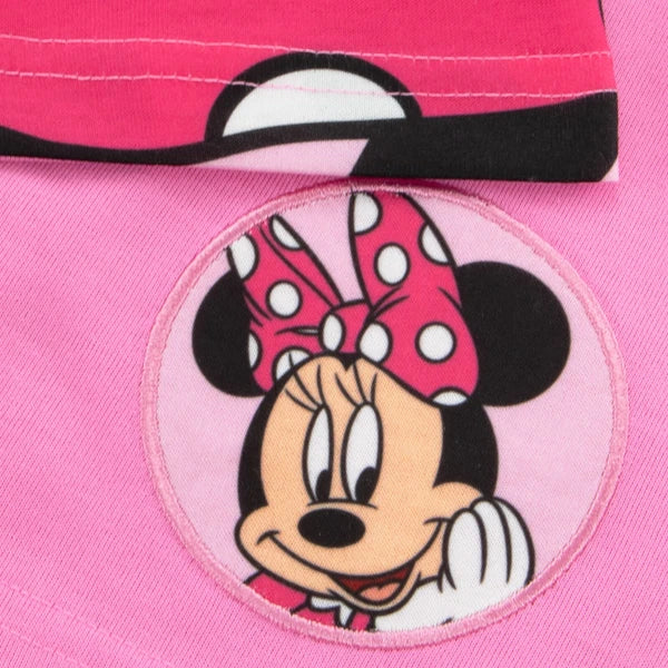 Disney Minnie Mouse Pyjamas | Disney Girls Pjs | Minnie Short Pyjamas