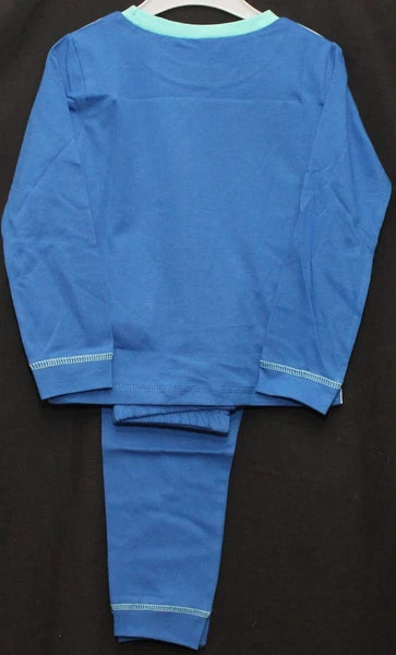 COCOMELON Boys Pyjamas/ Blue PJs in a Choice of 2 Styles Sizes 12 Months-4 Years