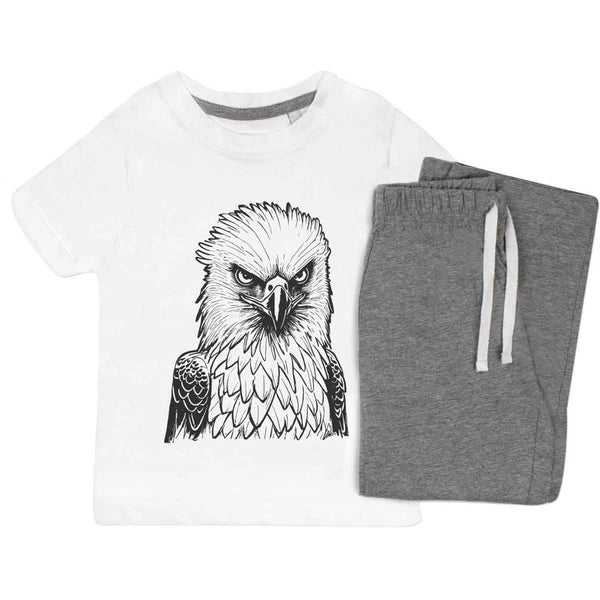 'Philippine Eagle' Kids Nightwear / Pyjama Set (KP048242)
