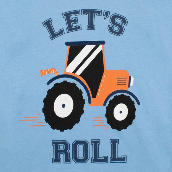 Tractor Pyjamas Kids Boys 18 24 Months 2 3 4 5 6 Years PJs Long Sleeve Bottoms