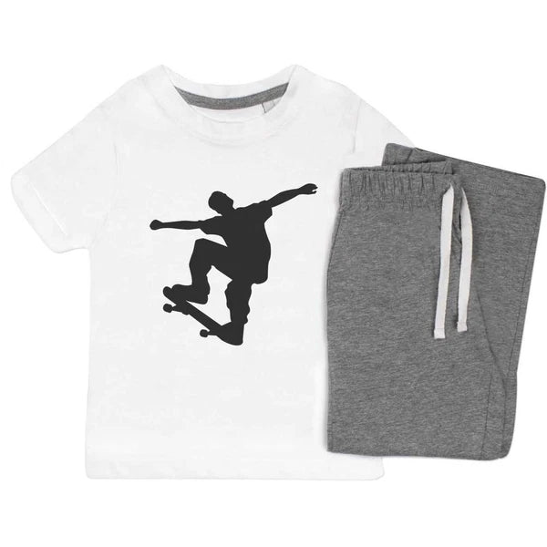 'Skateboarder' Kids Nightwear / Pyjama Set (KP041414)