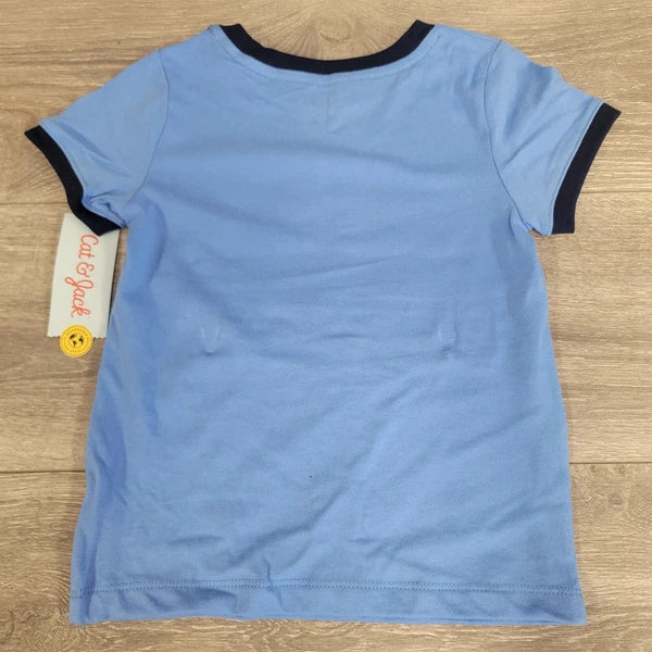 Cat and Jack Boys Short and Shirt Set Blue Watermelon Various Sizes