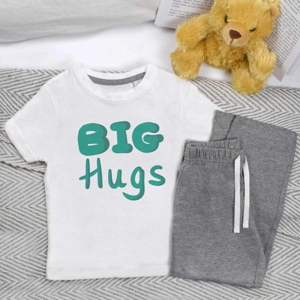 'Big Hugs' Kids Nightwear / Pyjama Set (KP053300)