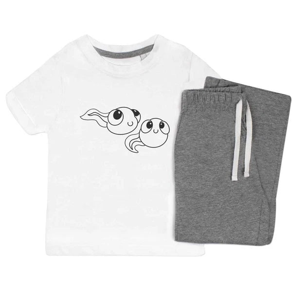 'Cute Tadpoles' Kids Nightwear / Pyjama Set (KP048753)